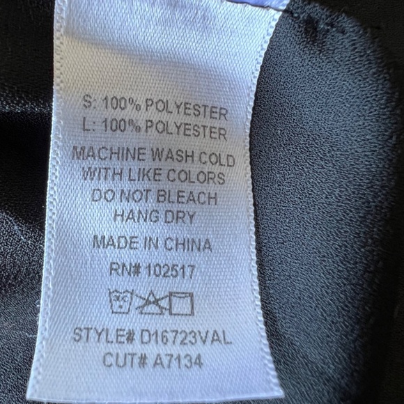 Soprano asymmetrical ruffle hem racerback spaghetti strap dress - Picture 8 of 8